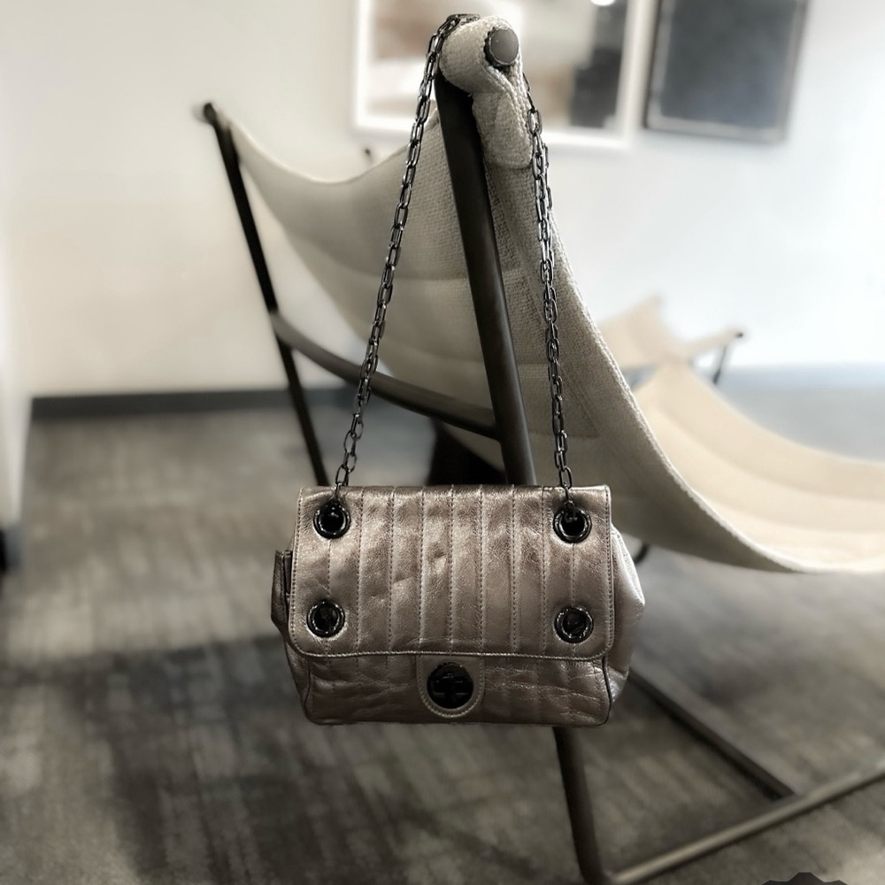 The Metallic Chained Claudia Ciuti Bag